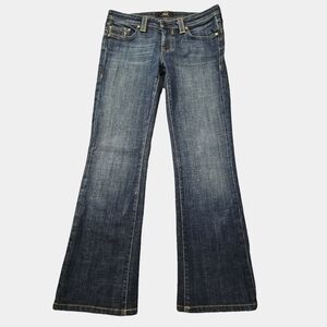 Kasil Gwen Atlantic Low-Rise Bootcut Dark Wash Jeans Size 30